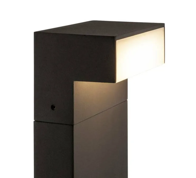 Borne, L-Line Out 80, anthracite, IP65, LED, 3000-4000K, 490 lm, L15cm, H80cm - SLV