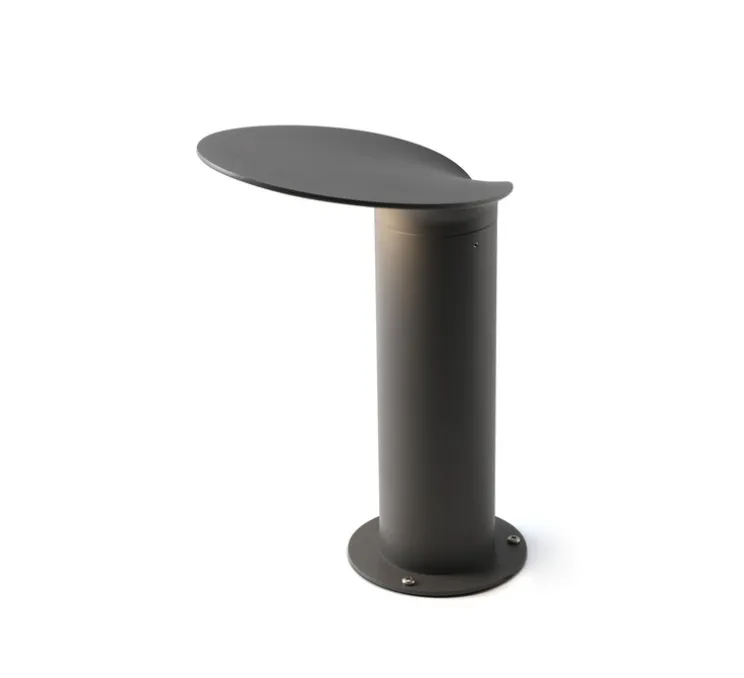 Borne, Lotus, gris foncé, LED, 3000k, 1120lm, l25cm, H35cm - Faro