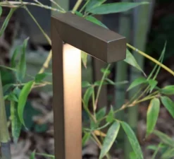 Borne, Mini Mini, à piquer, browntech, IP65, LED, 2700K, 100 lm, L10cm, H85cm - Inverlight