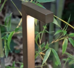 Borne, Mini Mini, à piquer, browntech, IP65, LED, 2700K, 100 lm, L10cm, H55cm - Inverlight