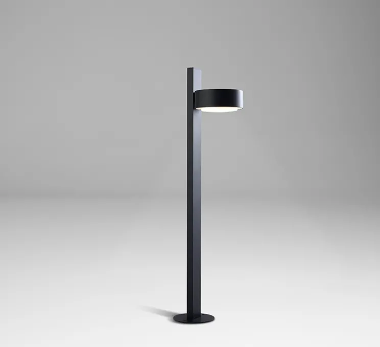 Borne, Plaff-on! B IP65, noir, IP65, LED, 2700K, 571 lm, Ø16cm, H75,5cm - Marset