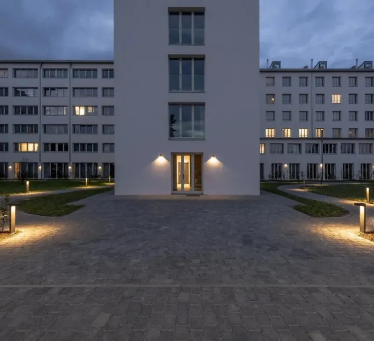 Borne, Quadrasyl 75, anthracite, IP44, L1919cm, H75cm - SLV