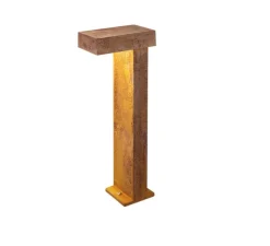 Borne, Rusty Pathlight 70, rouille, IP55, LED, 3000K, 470 lm, L15cm, H70cm - SLV