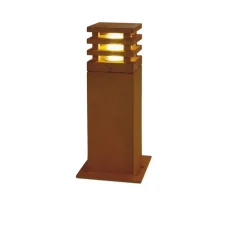 Borne, Rusty square, rouille, IP55, L12cm, H40cm - SLV