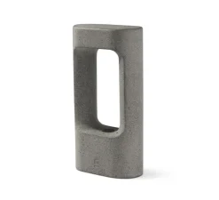 Borne, Totem 285, gris, IP55, LED, 2700K, 370 lm, L15cm, H28,5cm - Faro