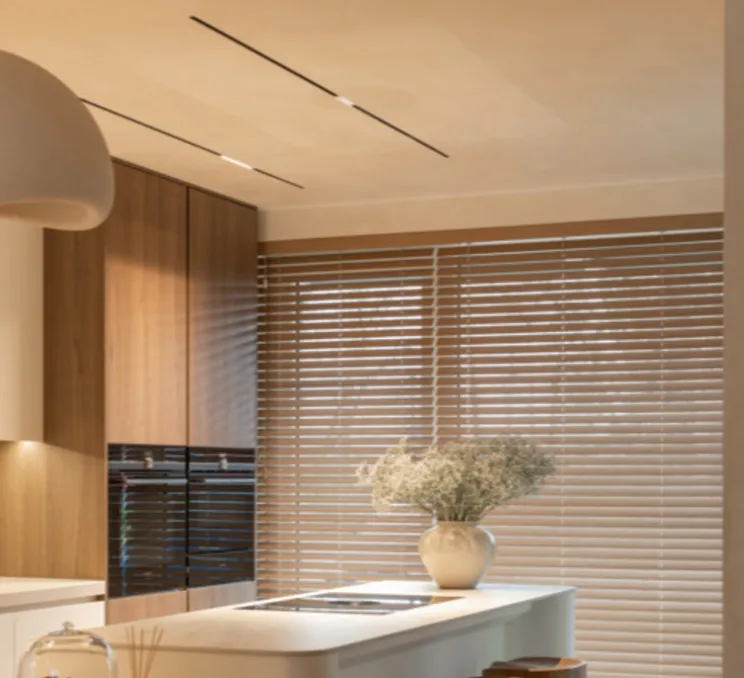 Composition, Rail, Pista, noir, LED, dim, 2700K, 1420 lm, L200cm, H2,5cm - Modular