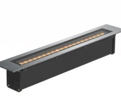 Encastré de sol, DASAR® 600, noir, IP65, LED, dim, 3000K, 2200 lm, L60cm, H10cm - SLV