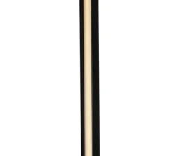 Lampadaire, Lineal, noir, LED, 2700K, 2000 lm, Øcm, H180cm - Carpyen