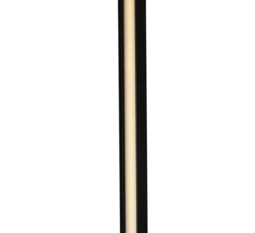 Lampadaire, Lineal, noir, LED, 2700K, 2000 lm, Øcm, H180cm - Carpyen