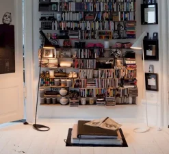 Lampadaire, AJ, noir, L27,5cm, H130cm - Louis Poulsen