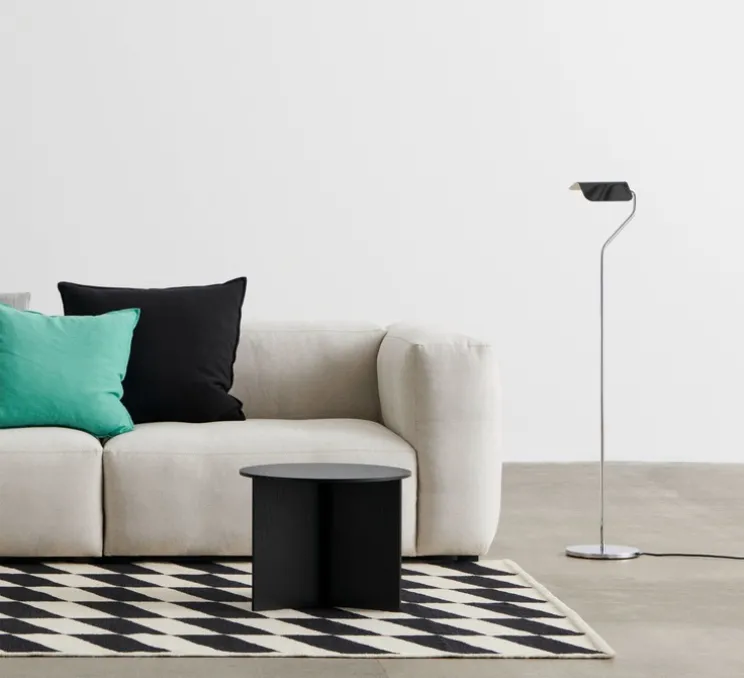 Lampadaire, Apex, noir, L32,5cm, H110cm - HAY