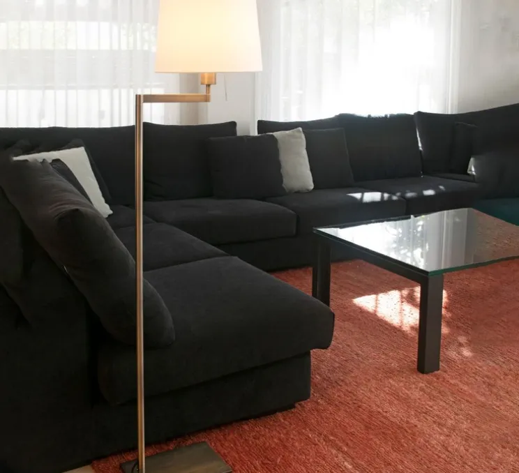 Lampadaire, Artis, bronze, Ø26cm, H150cm - Faro