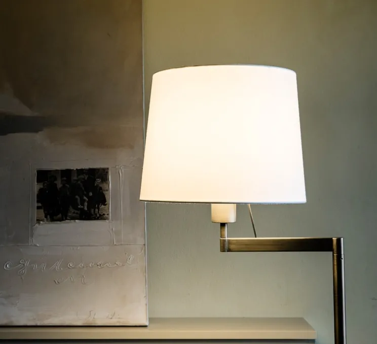 Lampadaire, Artis, bronze, Ø26cm, H150cm - Faro