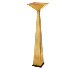 Lampadaire, Augustus, laiton vintage, Ø50cm, H191cm - Eichholtz