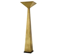 Lampadaire, Augustus, laiton vintage, Ø50cm, H191cm - Eichholtz