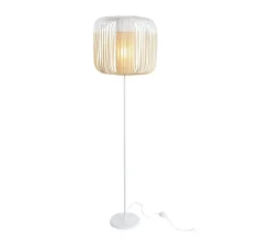 Lampadaire, Bamboo Light, blanc, Ø45cm, H150cm - Forestier