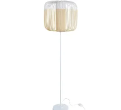 Lampadaire, Bamboo Light, blanc, Ø45cm, H150cm - Forestier