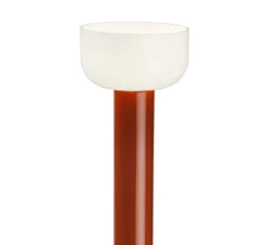 Lampadaire, Bellhop, rouge brique, LED, 2700K, 1023lm, Ø26cm, H178cm - Flos