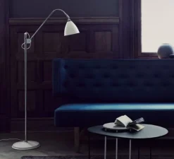 Lampadaire, Best-Lite BL3 small, blanc, Ø28cm, H113-152cm - Gubi