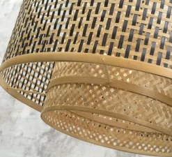 Lampadaire, Bhutan, naturel, L50cm, H207cm - Good&Mojo