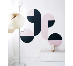 Lampadaire, Big Darling, porte manteaux, blanc, Ø34cm, H185cm - Swedish Ninja