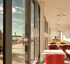 Lampadaire, Birdie Lettura, blanc, Ø25cm, H150cm - Foscarini