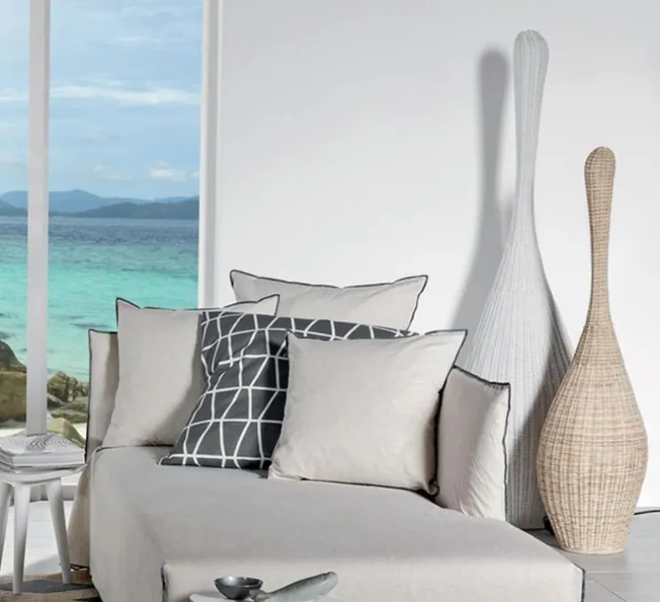 Lampadaire, Bolla XL, blanc, Ø56cm, H225cm - GERVASONI