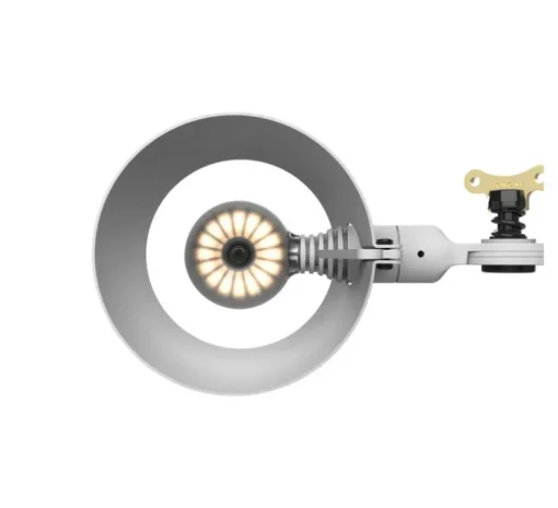 Lampadaire, Bolt10, blanc brume, LED, dim, 2700K, 640 lm, L10cm, H139,6cm - Tonone