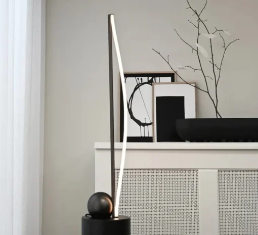 Lampadaire, Bow, bronze, LED, dim, 2400K, lm, L14cm, H100cm - 101 Copenhagen