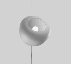 Lampadaire, Bright Helio, gris, Ø20cm, H25cm - Nordic Tales