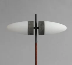 Lampadaire, Bull, gris, blanc, L65cm, H140cm - 101 Copenhagen