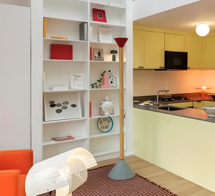 Lampadaire, Callimaco, laiton, Ø39cm, H200cm, LED, 3225lm, 2700K - Artemide