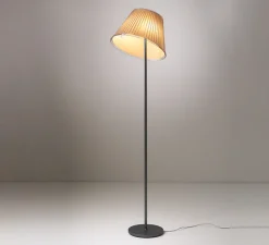 Lampadaire, Choose, parchemin et gris anthracite, Ø35,8cm, H140cm - Artemide
