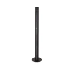 Lampadaire, Concorde, noir, LED, Ø12cm, H178cm - LUMEN CENTER