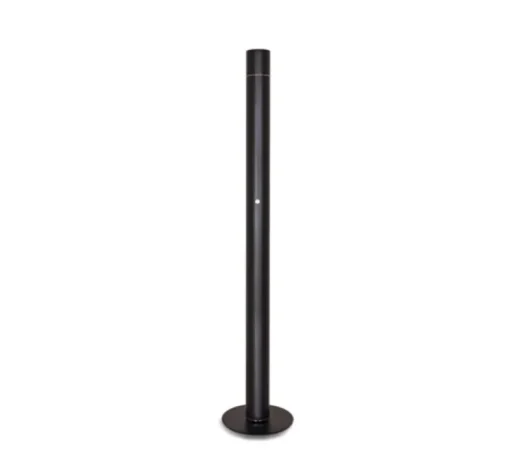 Lampadaire, Concorde, noir, LED, Ø12cm, H178cm - LUMEN CENTER