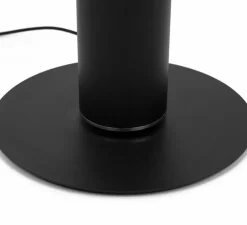 Lampadaire, Concorde, noir, LED, Ø12cm, H178cm - LUMEN CENTER