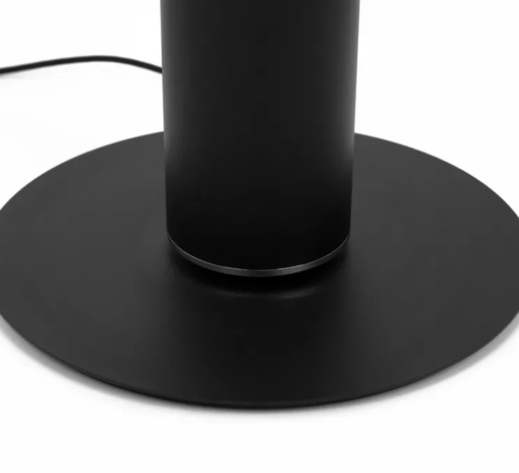 Lampadaire, Concorde, noir, LED, Ø12cm, H178cm - LUMEN CENTER