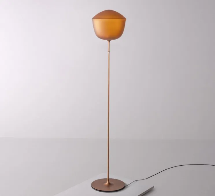 Lampadaire, Contour 300, jaune citrine, LED, dim, 1800-3000K, Ø30cm, H157,5cm - A-N-D