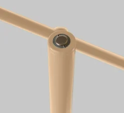 Lampadaire, Copenhagen, beige, L57cm, H171cm - It's about Romi