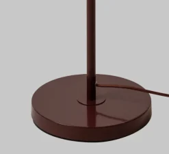 Lampadaire, Copenhagen, burgundy, L57cm, H171cm - It's about Romi