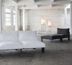 Lampadaire, Cylinder, blanc, noir,, Ø60cm, H180cm - Serax