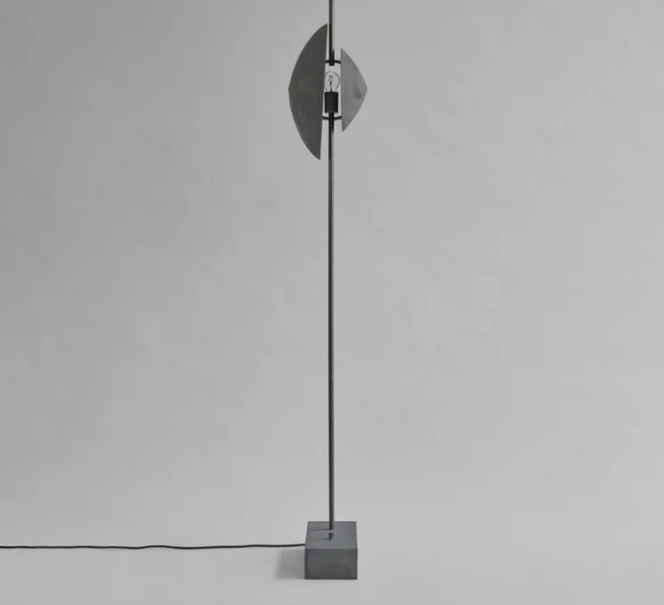 Lampadaire, Dawn, gris, L40cm, H168cm - 101 Copenhagen