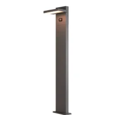 Lampadaire d'extérieur, Abridor, anthracite, IP65, LED, 2200-2700K, 650 lm, L19,6cm, H100cm - SLV