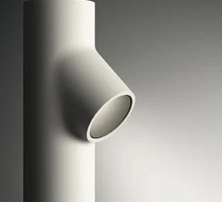 Lampadaire d'extérieur, Bamboo 4802, blanc, IP66,LED, 2700K, 100lm, Ø4cm, H60cm - Vibia