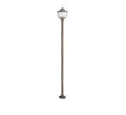 Lampadaire d'extérieur, Betulle 2057, Laiton vieilli, IP43, Ø21,5cm, H177cm - Moretti Luce