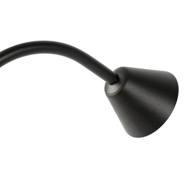 Lampadaire d'extérieur, borne, Lily 1190, noir, IP65, LED, 2700K, 154 lm, Ø8,5cm, H119cm - Faro