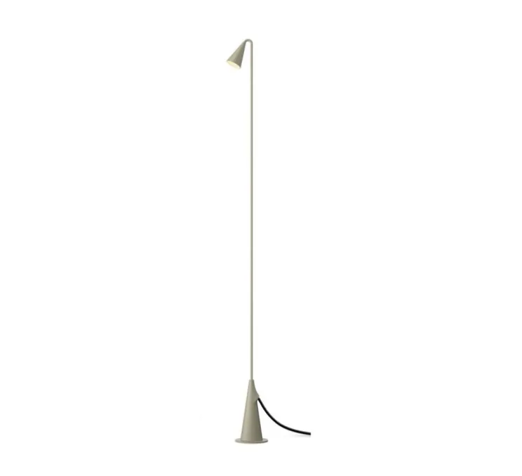 Lampadaire d'extérieur, Brisa 4625, kaki, IP64, LED, 2700K, 199 lm, Ø10cm, H103cm - Vibia
