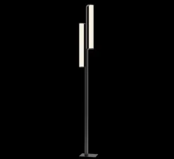 Lampadaire d'extérieur, Class, 2815, noir mat, IP65, LED, dim, Push, 2700K, 1980 lm, L22cm, H250cm - Vibia