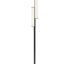 Lampadaire d'extérieur, Class, 2815, noir mat, IP65, LED, dim, DALI, 2700K, 4752 lm, L22cm, H250cm - Vibia