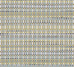 Lampadaire d'extérieur, Lagoon, small, abat-jour vert Dominica Caraibes, tissu Pierre Frey, structure laquée noire et cuivre, IP68, Ø15cm, H101,5cm - Contardi